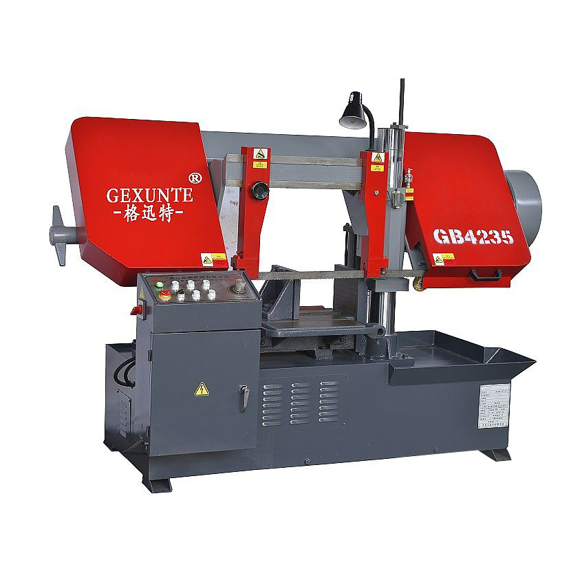 Double column metal horizontal band sawing machine