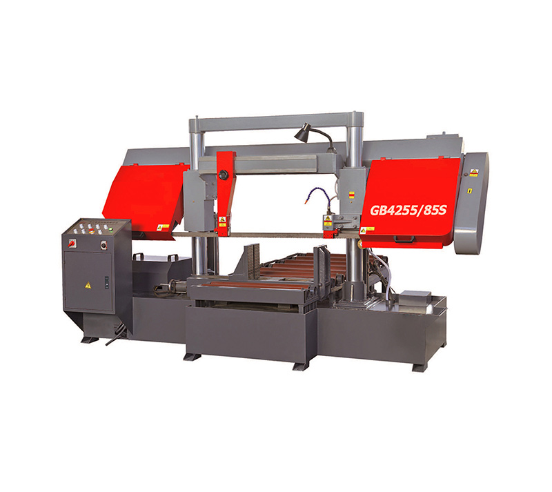Double column horizontal band sawing machine